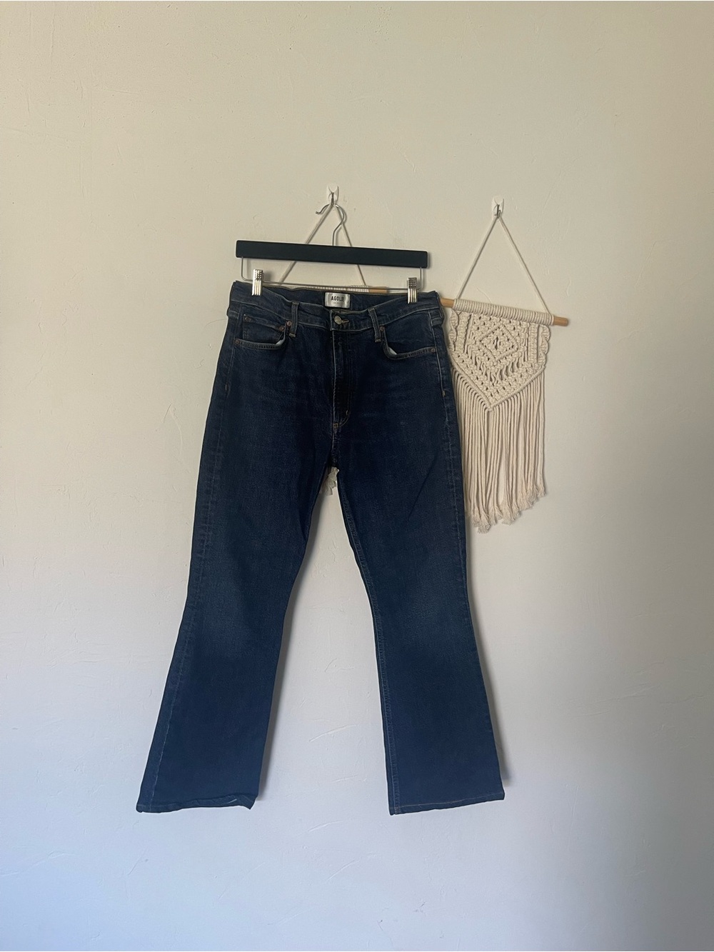 Agolde Nico Boot Cut Jeans Organic Cotton Blend